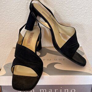 Ann Marino Black Crepe shoes 8.5B